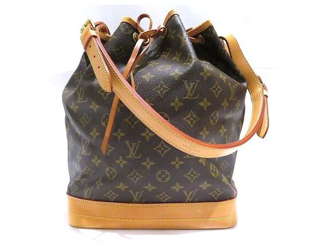 Noe Bolso de Hombro Noé Monograma Louis Vuitton Castaño