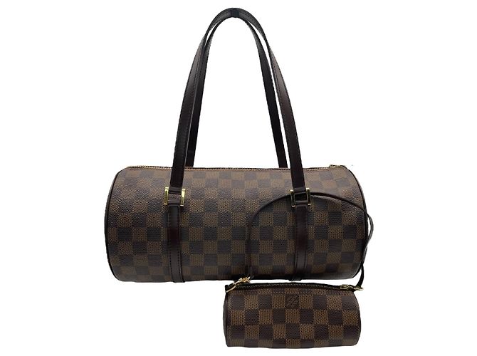 Louis Vuitton Papillon 30 Damier Ebène Marrone
