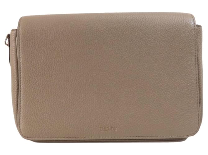 Bally Leather Second Bag for Men Brown  ref.1591114