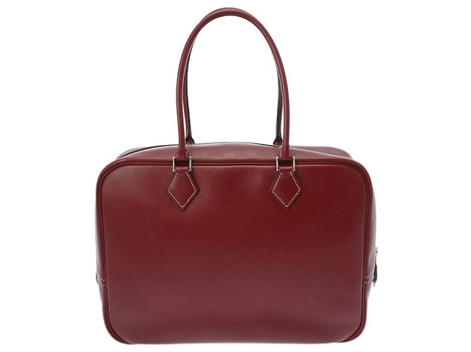 Hermès Bolsa Hermes Plume 32 em Rouge H Vermelho