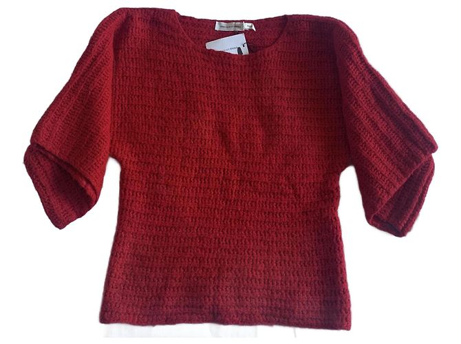 Isabel Marant Etoile Pullover Dunkelrot Bordeaux 