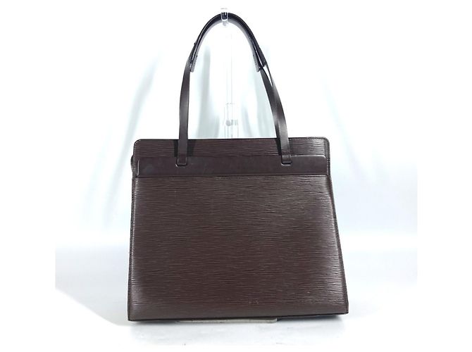 Sac à main Louis Vuitton Epi Croisette PM Marron