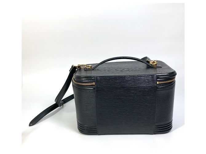 Louis Vuitton Epi Nice Vanity Bag Black