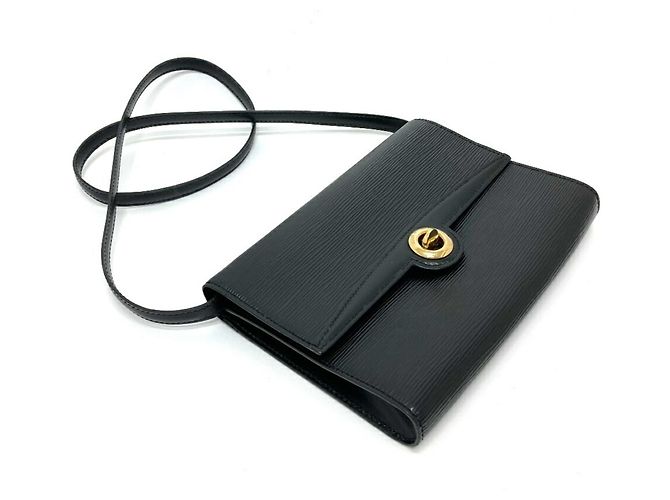 Pochette Arche en Épi Louis Vuitton Noir