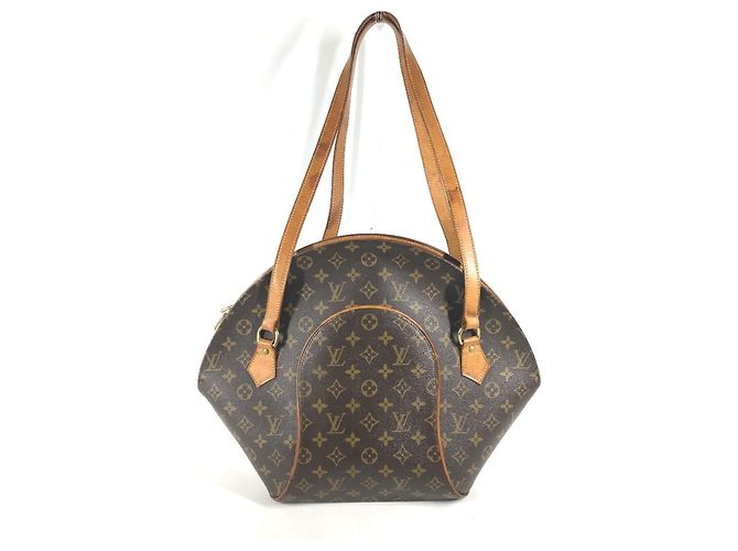 Sac à main Ellipse Monogram Louis Vuitton Marron