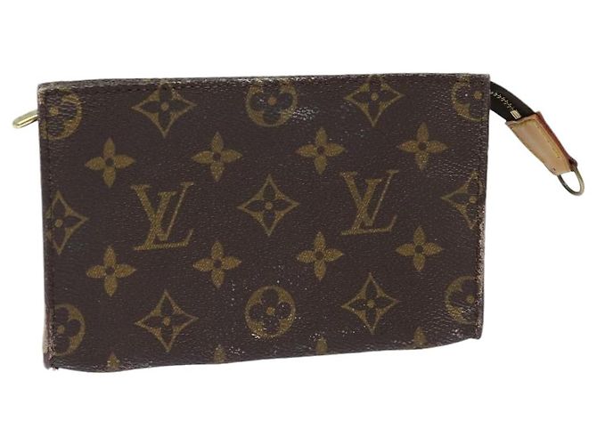 LOUIS VUITTON Monogram Bucket PM Bolsa de Accesorios LV Auth 83505 Monograma
