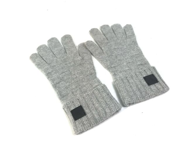 Louis Vuitton Cashmere Gloves Brown
