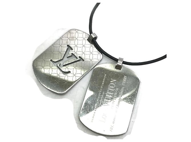 Colar Louis Vuitton Champs Élysées GM Prata