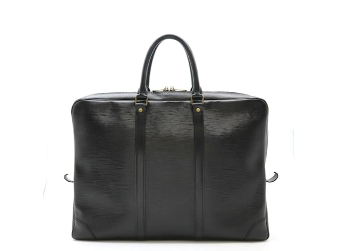 Louis Vuitton Epi PDV Porte Document Voyage Bag Noir Black Leather ref.1594520 Joli Closet