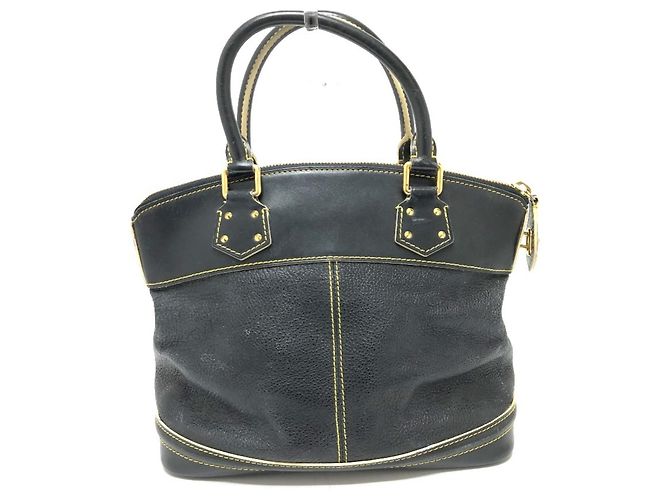 Sac à main Louis Vuitton Suhali Lockit PM Noir
