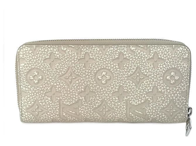 Louis Vuitton Taurillon Leather Long Wallet White