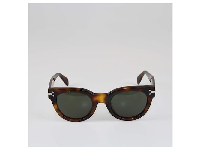 Celine Celine Tortoise Round Frame Sunglases ref.1594693 Joli Closet