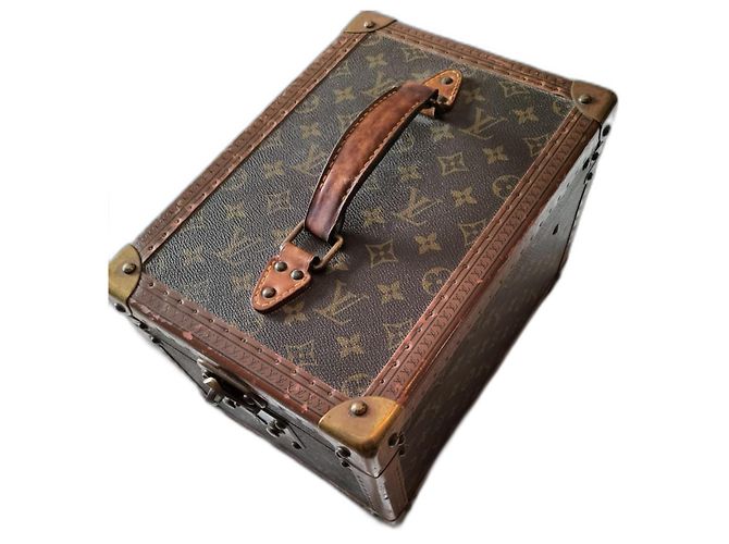 Louis Vuitton Vanity case vintage 1985 L. VUITTON