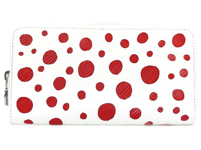 Cartera Zippy Edición Limitada Epi Louis Vuitton Blanco Roja