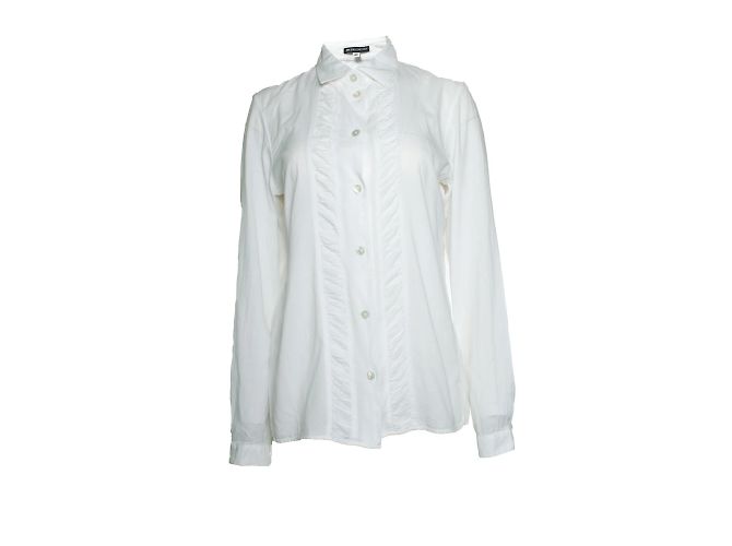 Ann Demeulemeester, Camicia bianca con ruches