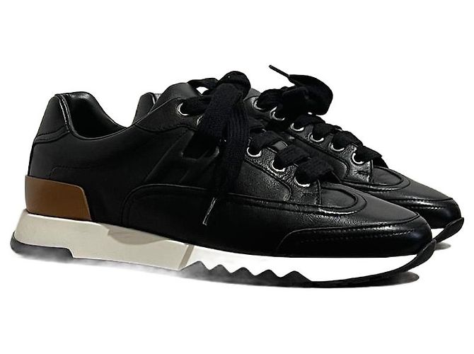 Hermès Sneakers HERMES T.EU 36 Pelle Nero