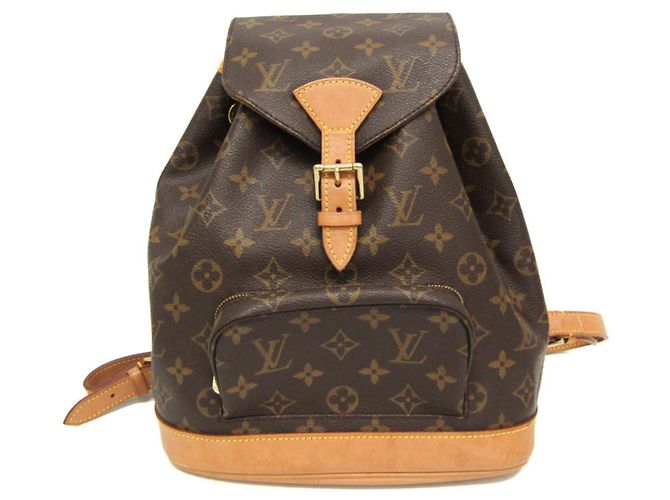 Louis Vuitton Monogram Montsouris MM M51136 Women's Backpack