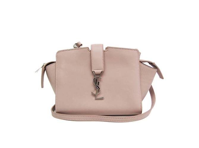 Sac à épaule Toyca Bus 452322 d'Yves Saint Laurent Beige 