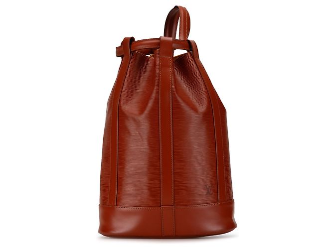 Louis Vuitton Marrom Epi Randonnee PM