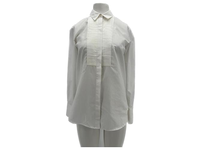 Autre Marque Me + Em tops T.FR 34 Cotton White  ref.1600915