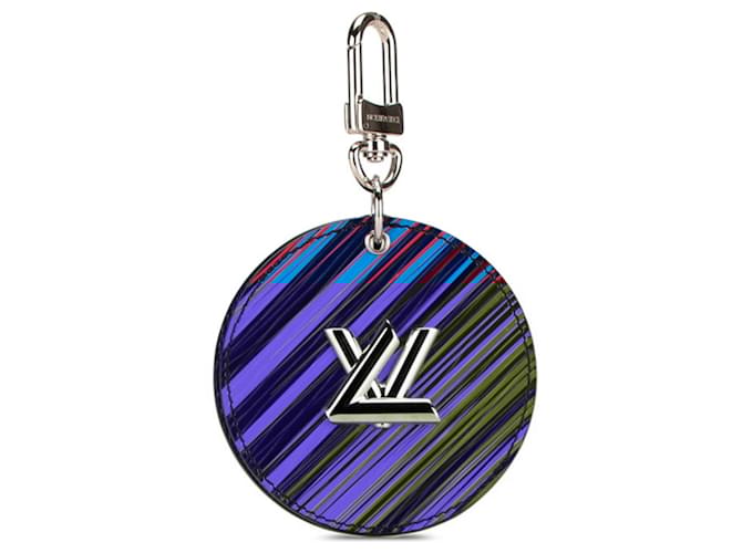 Louis Vuitton Epi Twist Mirror Bag Charm Keychain Multiple colors Navy blue Leather  ref.1601014
