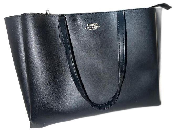 Borsa a spalla Guess nera Nero