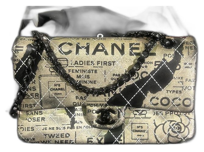 Classique Timeless Chanel Édition limitée Multicolore
