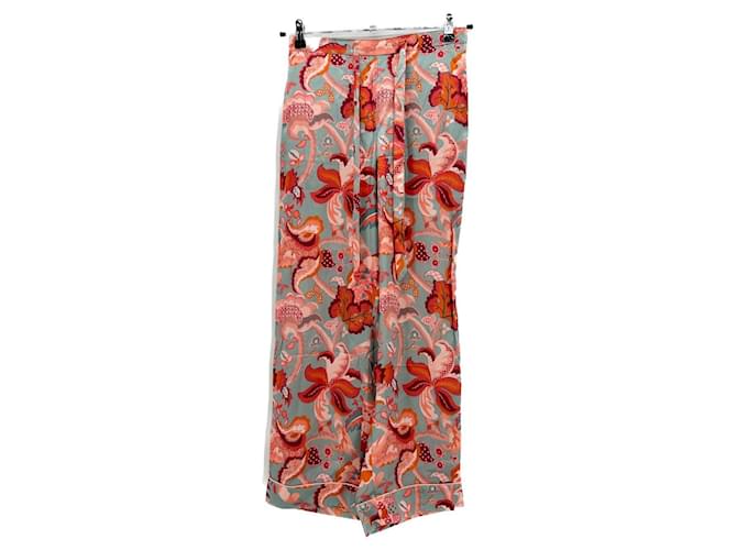 Autre Marque Non Signé / Unsigned trousers T.International XS Silk Pink  ref.1603433