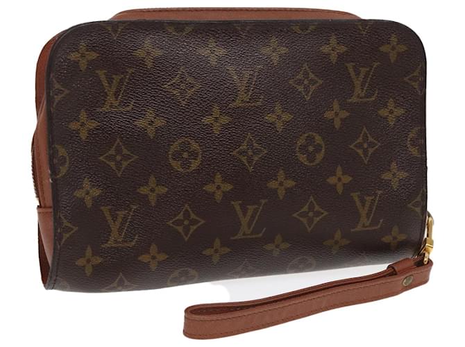 LOUIS VUITTON Monogram Orsay Clutch Bag M51790 LV Auth 86099 Monogramm Leinwand ref.1603562 Joli Closet