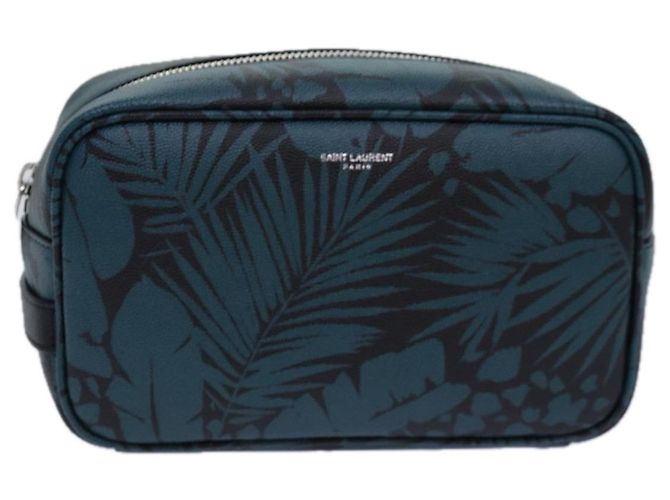 PVC Tasche Grün Auth ac3173 SAINT LAURENT