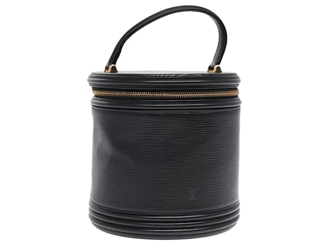 LOUIS VUITTON Epi Cannes Hand Bag Black M48032 LV Auth 87003 Leather  ref.1603656