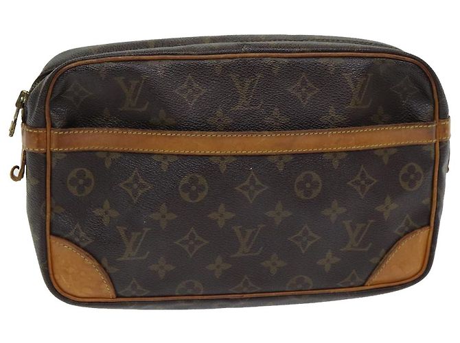 LOUIS VUITTON Clutch Compiegne 28 M51845 LV Auth 86214 Monogramm