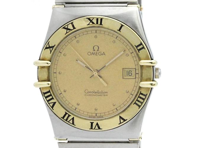 Omega Constellation 18K Gold and Stainless Steel Wristwatch  ref.1604563