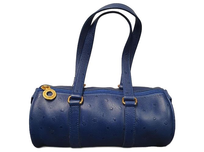 Autre Marque Morabito Handtasche blau Kunstleder