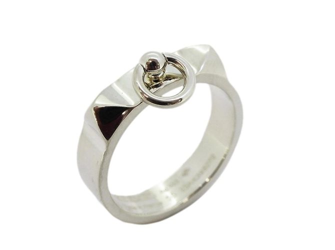 Ring Hermès Anello da uomo in argento 925 Collier de Chien Hermes