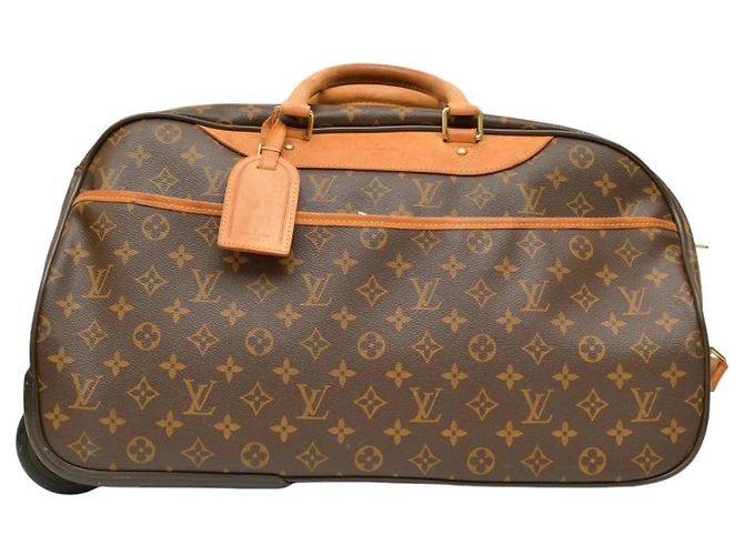 Mala de viagem com rodas Louis Vuitton Eole 50 Monograma marrom M23204