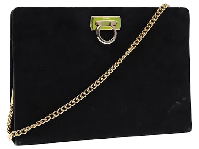 Ferragamo shoulder bag with chain on sale