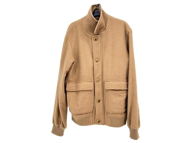 Autre Marque Non Signé / Unsigned jackets T.International M Cashmere Brown  ref.1606302
