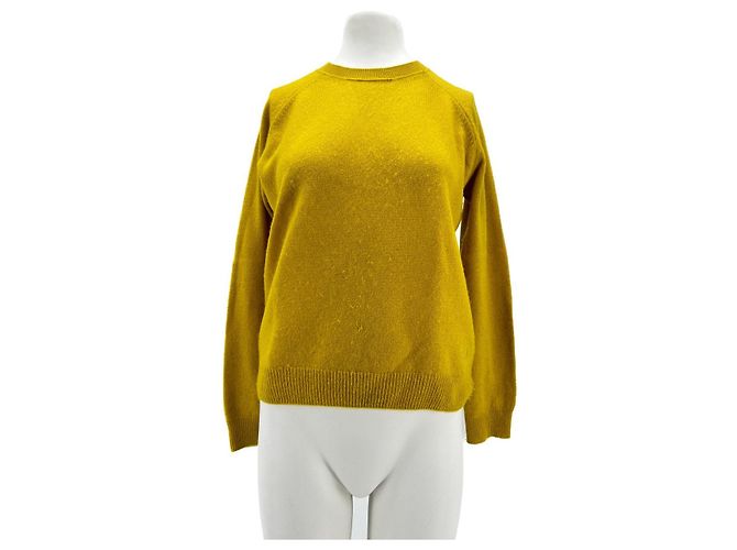 Autre Marque Alexandra Golovanoff Strickwaren T.International S Kaschmir Gelb