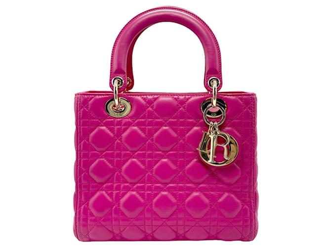 Dior bag pink sale