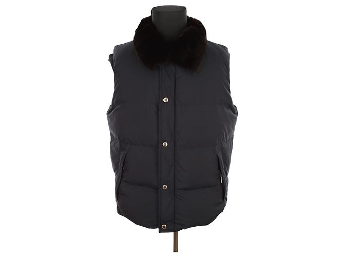 Louis Vuitton Sleeveless down jacket Black