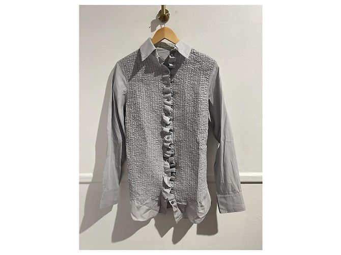 ACNE STUDIOS Tops T.FR 34 Algodón Gris 