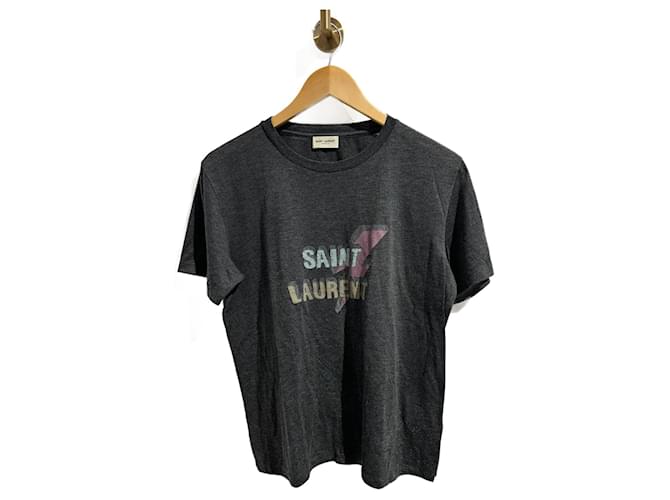 Yves Saint Laurent Tops Printed Cotton Pink Saint Laurent