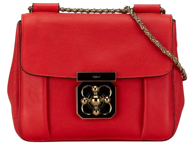 Chloé Elsie Rosso Pelle