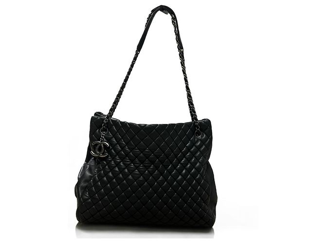 Sac CHANEL Matelassé Intérieur Noir/Violet