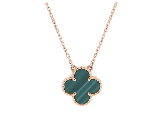 Malachit Alhambra Halskette von Van Cleef Arpels