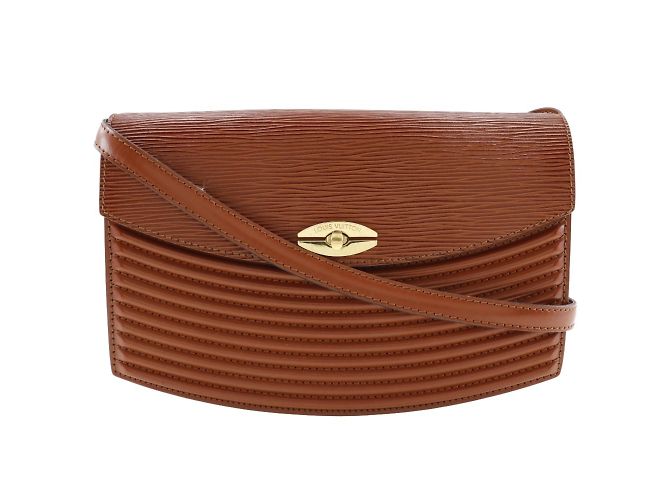 Louis Vuitton Prebourg Shoulder Bag Brown
