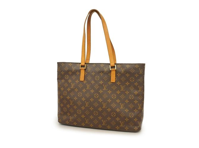 Borsa Tote Luco Monogramma Louis Vuitton Marrone