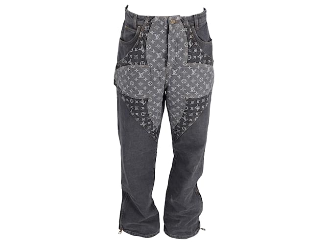 Pantaloni Louis Vuitton Uomo Jeans Louis Vuitton Monogram