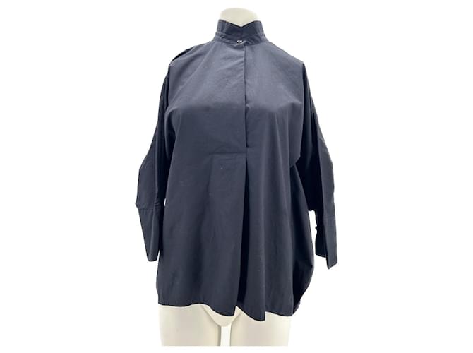 Autre Marque Mizuiro Ind tops T.International M Cotton Navy blue  ref.1610550